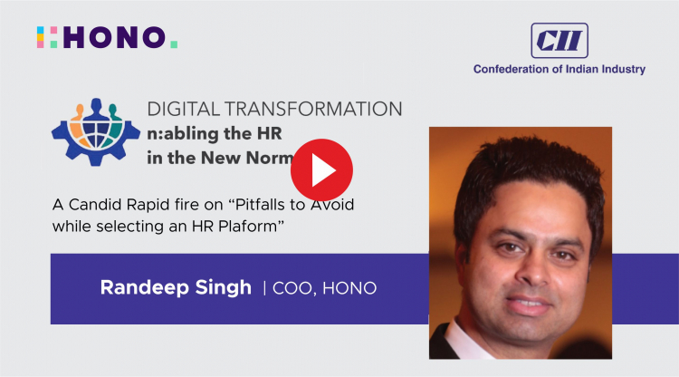 HONO COO & Thought Leader Randeep Singh @ CII HR Conference'22