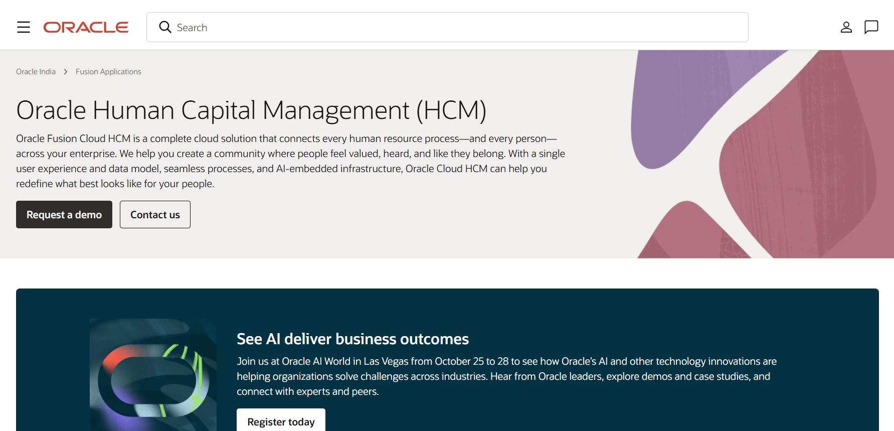 Oracle Fusion Cloud HCM