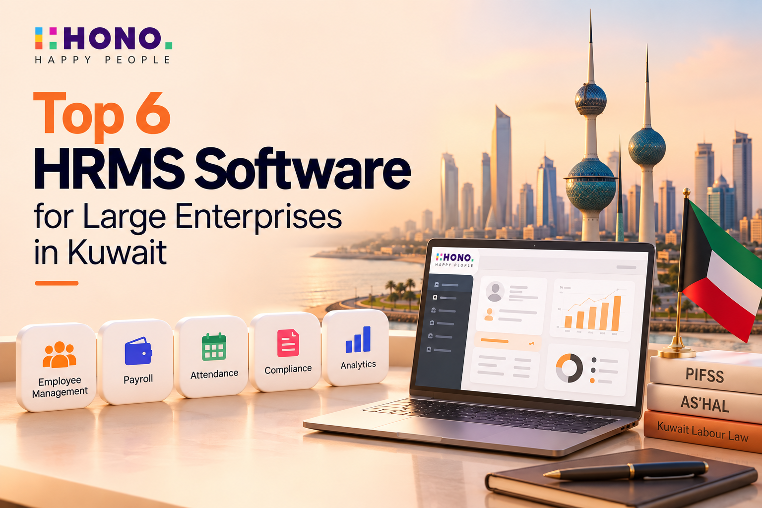 Top 6 HRMS Software for Large Enterprises in Kuwait