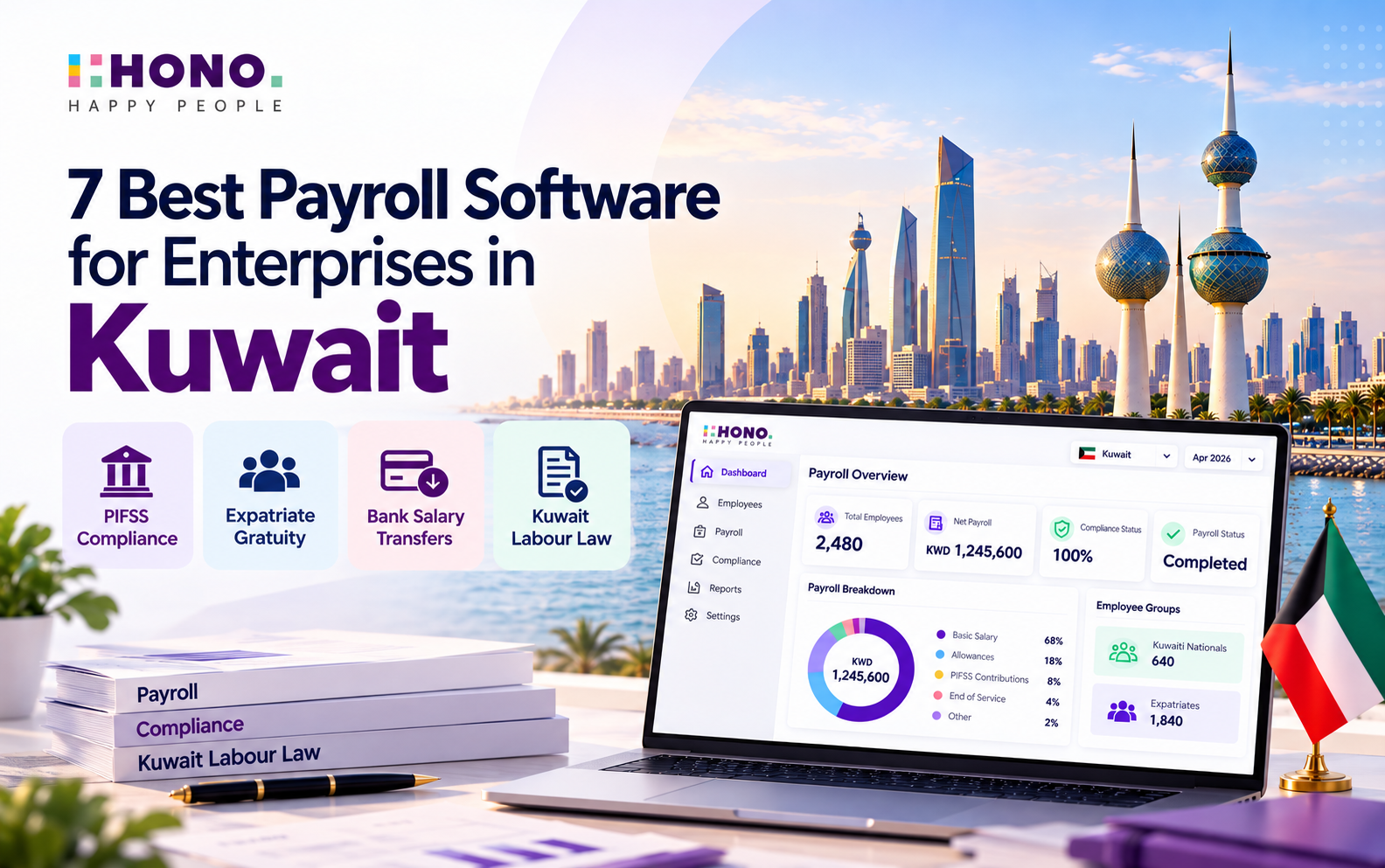 7 Best Payroll Software for Enterprises in Kuwait