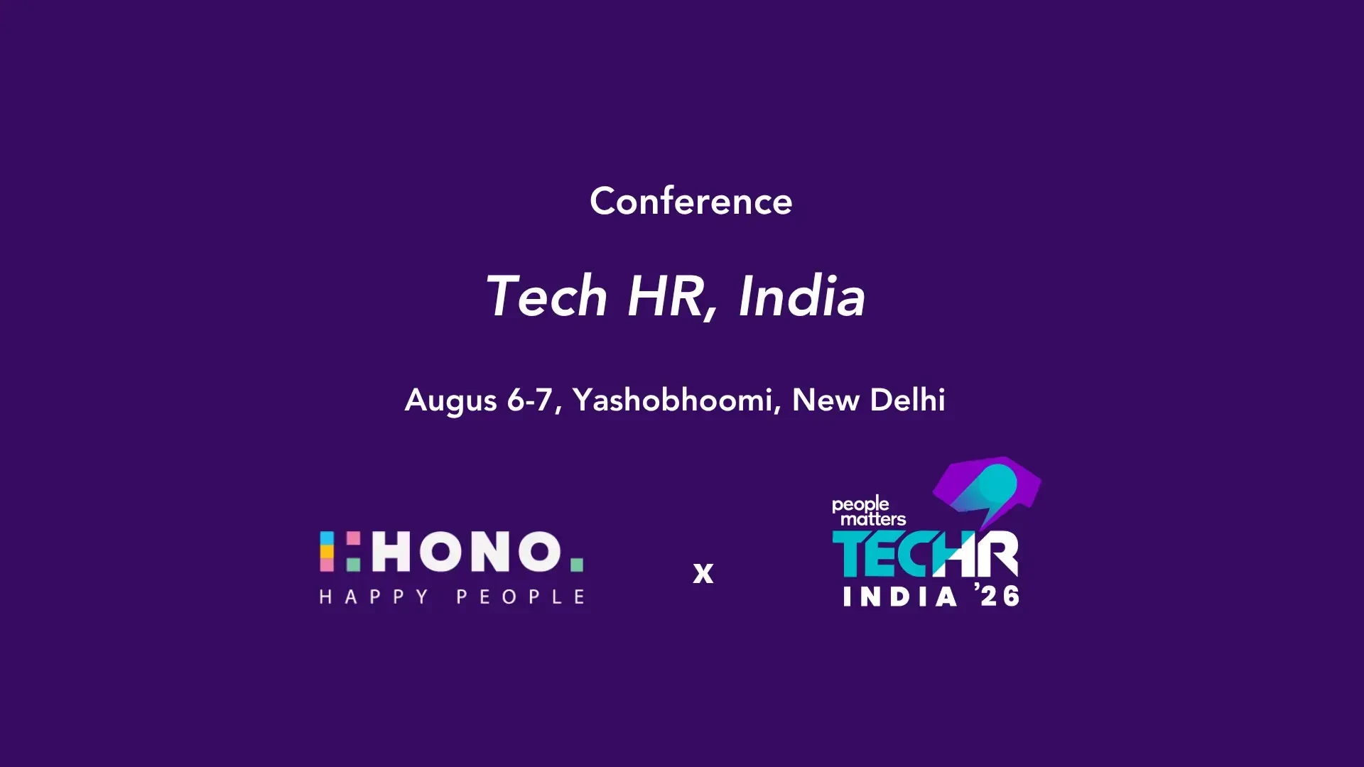 People Matters Tech HR India "Powered By" partner HONO Banner