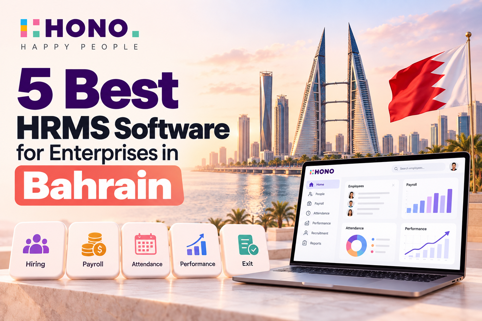 5 Best HRMS Software for Enterprises in Bahrain