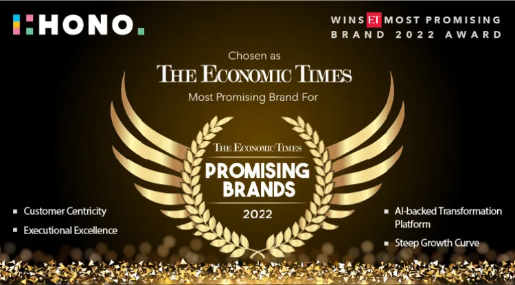 The ET Most Promising Brand 2022 Award Goes to HONO