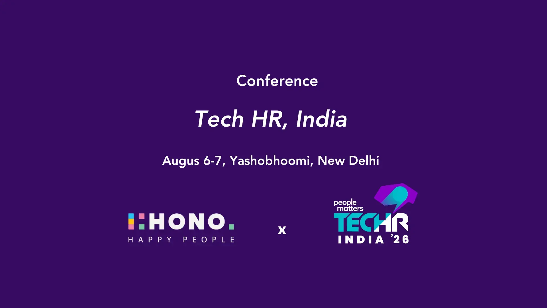 HONO at People Matters TechHR India 2026