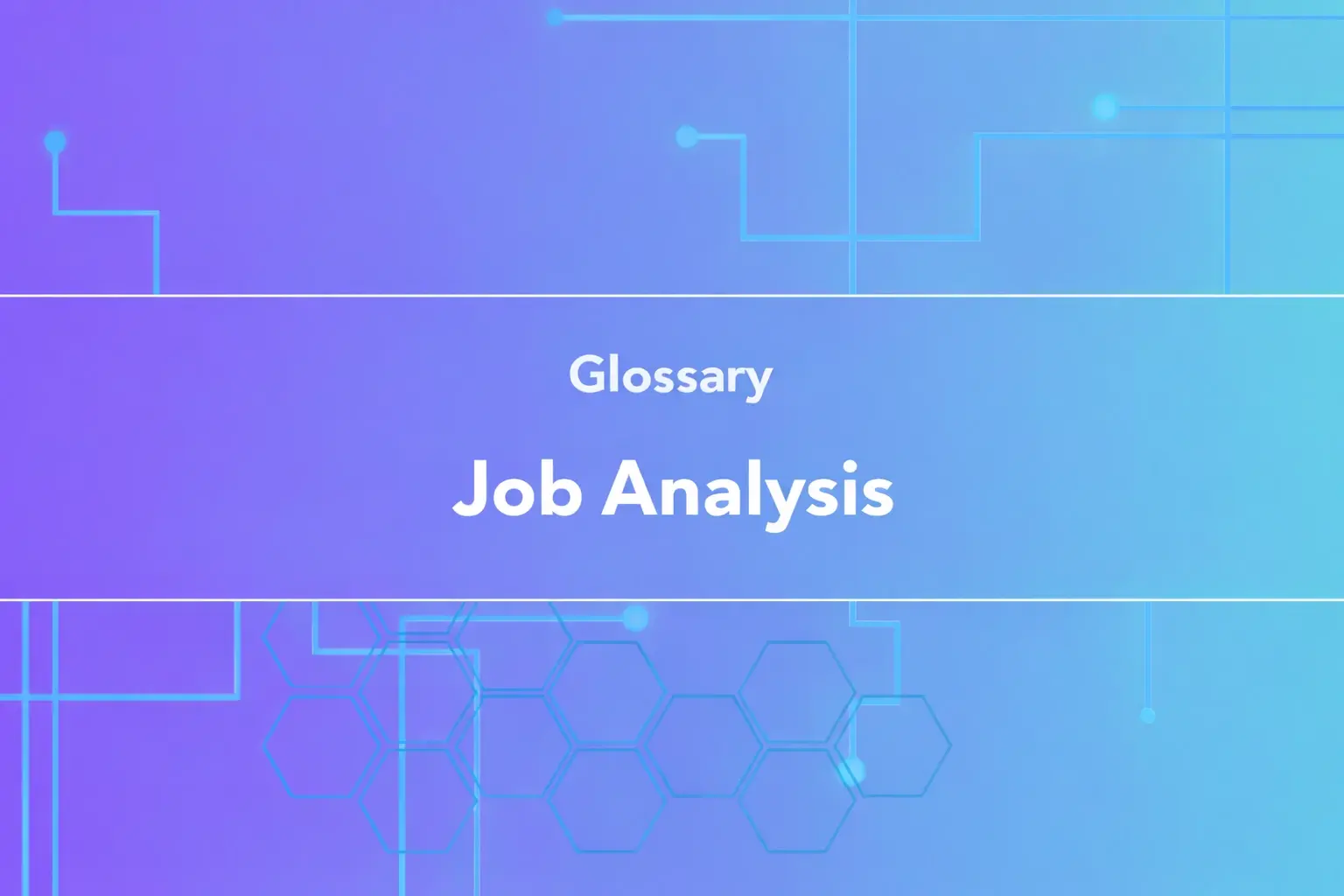 Job Analysis