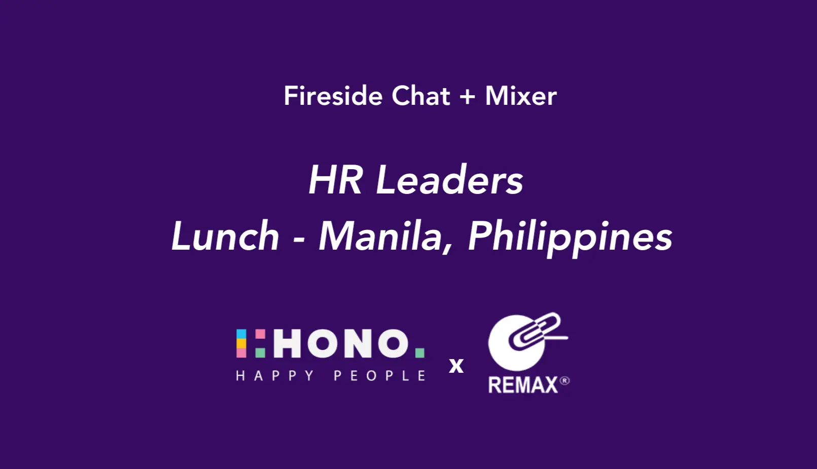 HR Leaders Lunch - Manila, Philippines
