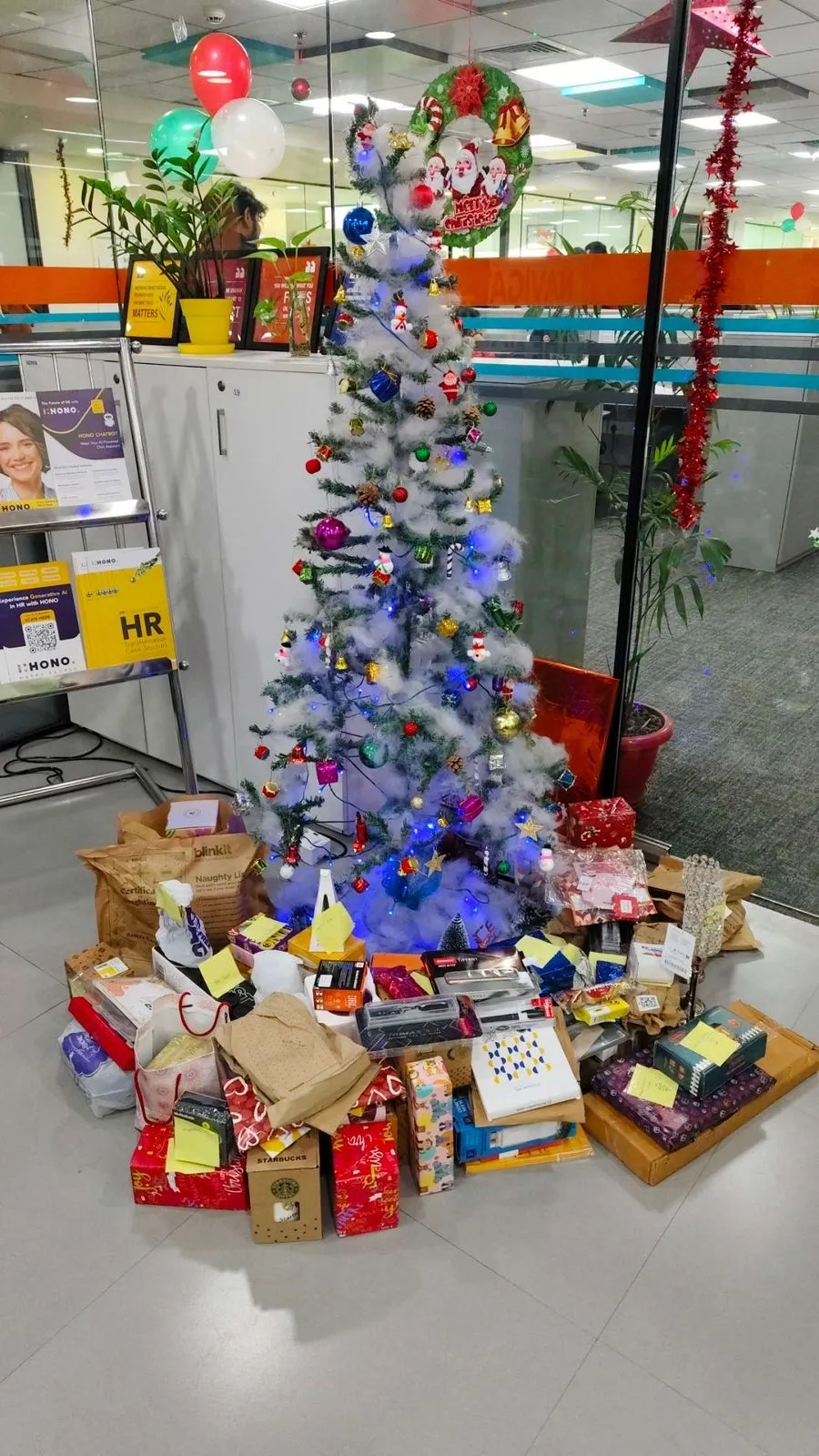Merry moments at HQ