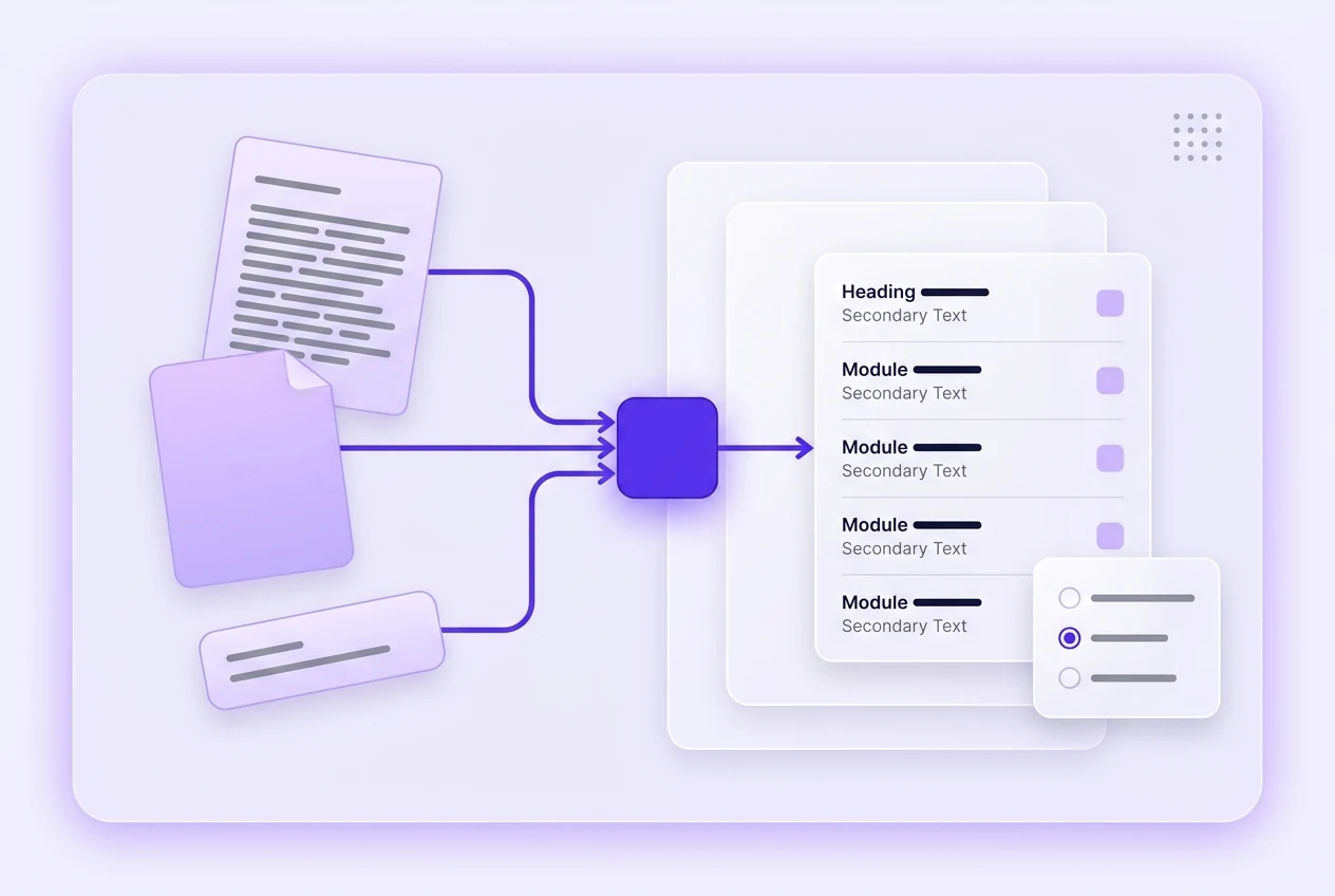 AI course authoring