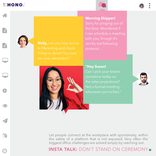 HONO- Engage - HONO Social - Closed Garden Office Chat & Virtual Connect